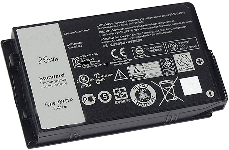 Battery for Dell 07XNTR laptop
