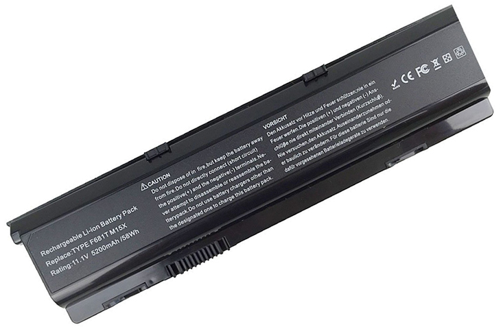 Battery for Dell 312-0207 laptop