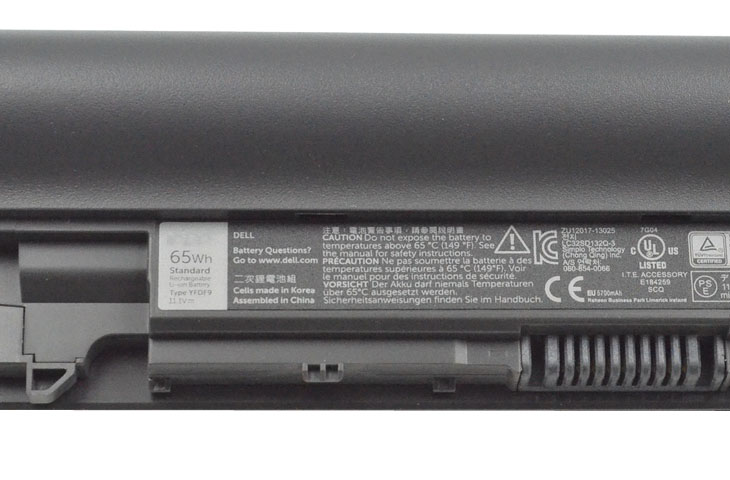 Battery for Dell 7WV3V laptop