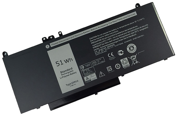 Battery for Dell 0WYJC2 laptop
