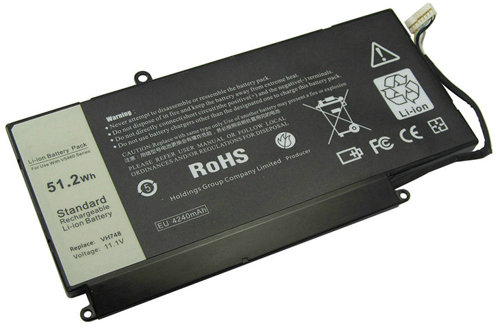 Battery for Dell 6PHG8 laptop