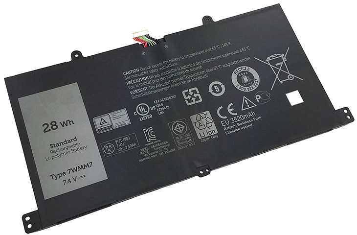 Battery for Dell Venue 11 Pro KEYBOARD DOCK laptop