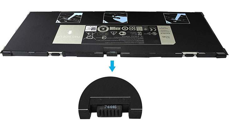 Battery for Dell T06G laptop