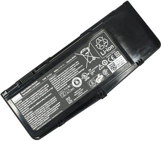 Battery for Dell 0F310J laptop