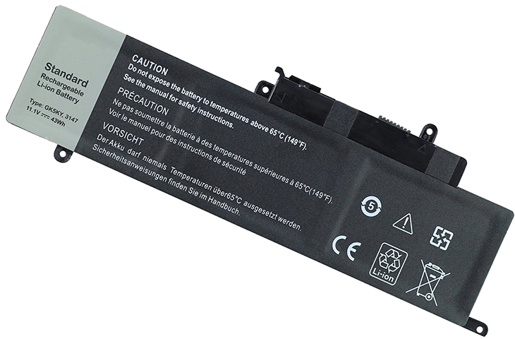 Battery for Dell 0GK5KY laptop