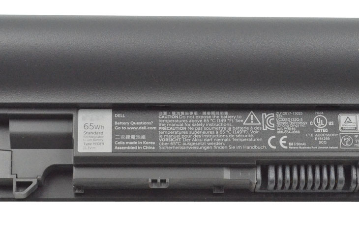 Battery for Dell JR6XC laptop