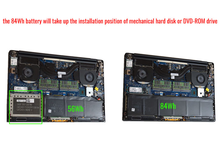 Battery for Dell 62MJV laptop