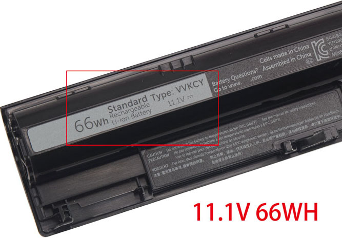 Battery for Dell VVKCY laptop