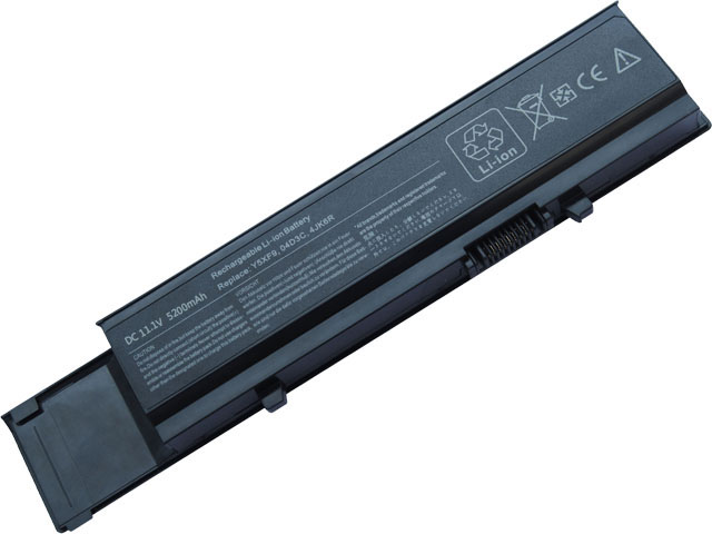 Battery for Dell 312-0998 laptop