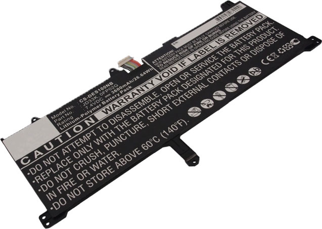 Battery for Dell FP02G laptop