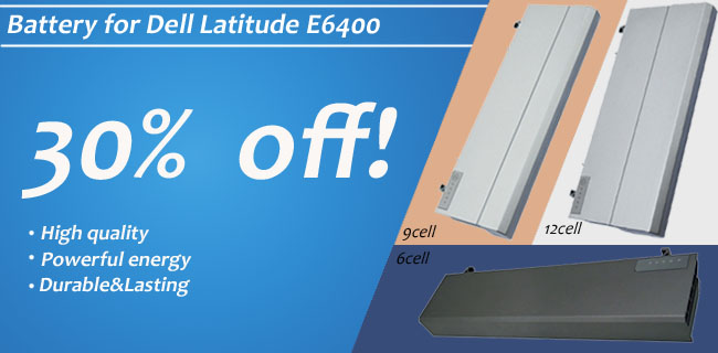 Dell latitude E6400 laptop battery